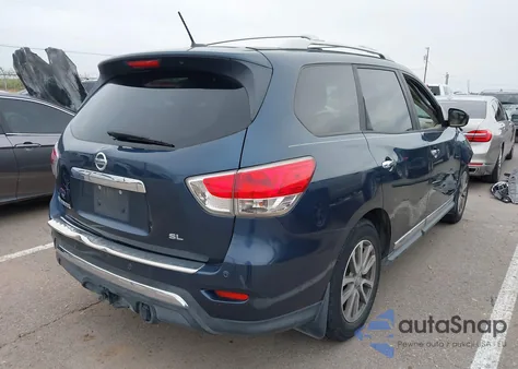 2014 Nissan Pathfinder Sl from USA, damaged, VIN 5N1AR2MN5EC616614